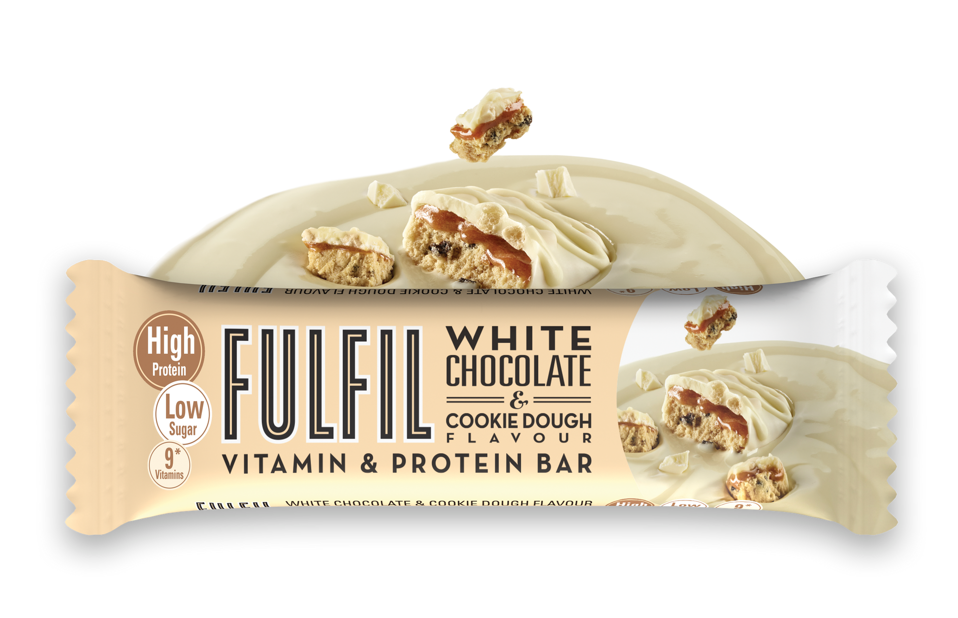 WHITE CHOCOLATE AND COOKIE DOUGH Candy & Chocolate fulfilnutrition-ie