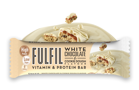 WHITE CHOCOLATE AND COOKIE DOUGH Candy & Chocolate fulfilnutrition-ie