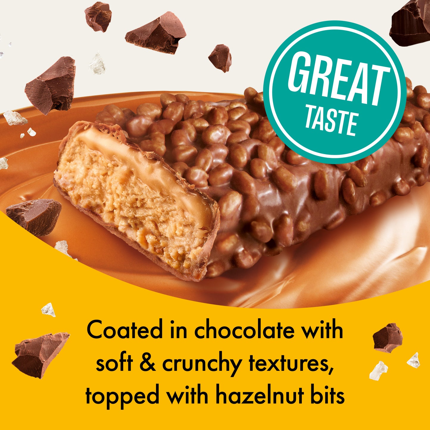 Chocolate Salted Caramel Protein Bar - 15x55g