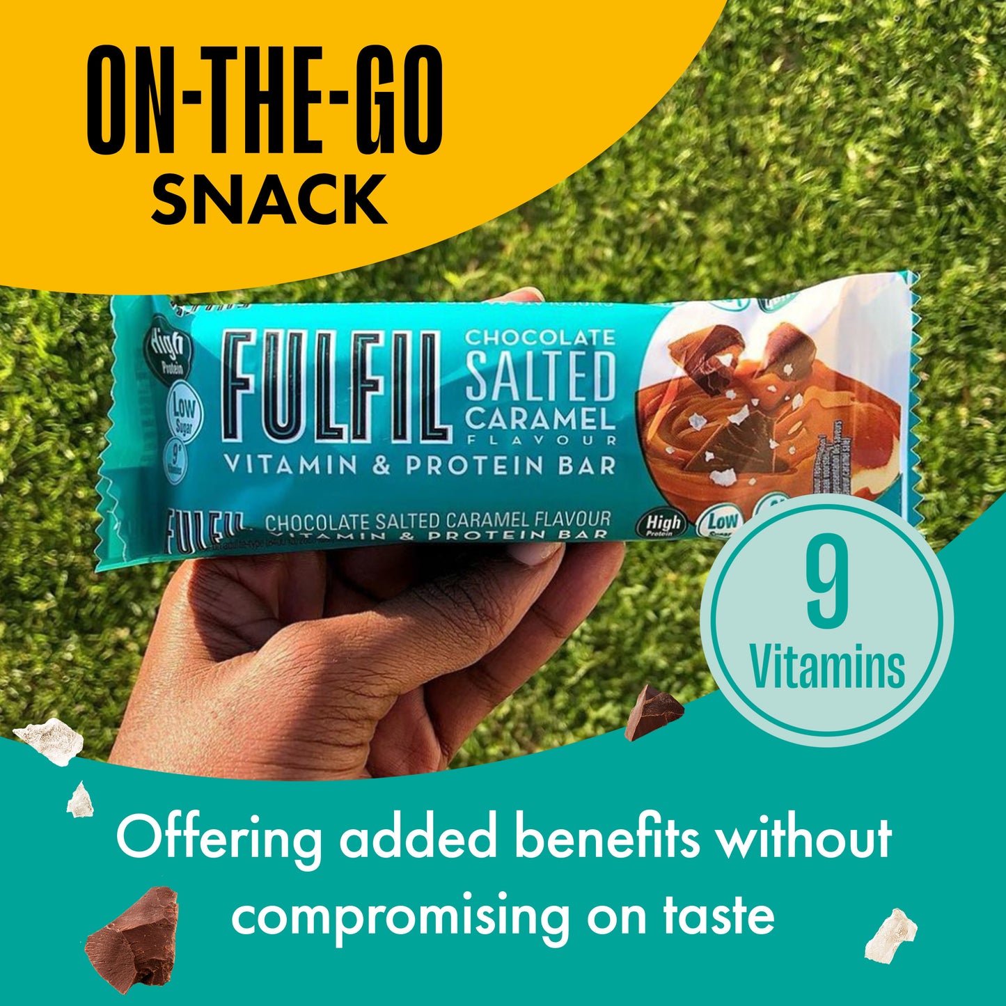 Chocolate Salted Caramel Protein Bar - 15x55g