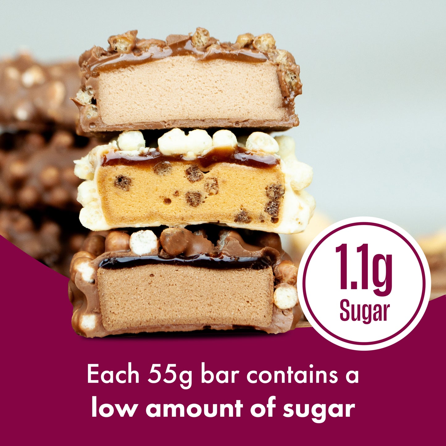 Chocolate Brownie Vitamin Protein Bar - 15x55g