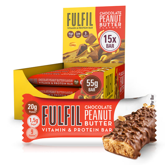 Chocolate Peanut Butter Protein Bar - 15x55g
